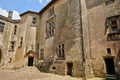 France, picturesque castle of Biron in Dordogne Royalty Free Stock Photo