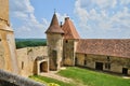 France, picturesque castle of Biron in Dordogne Royalty Free Stock Photo