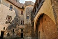 France, picturesque castle of Biron in Dordogne Royalty Free Stock Photo