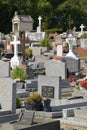 France, the picturesque cemetery of Varengeville sur Mer