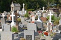 France, the picturesque cemetery of Varengeville sur Mer