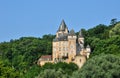 France, picturesque Chateaux de la Rouge in Saint Cyprien