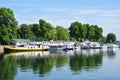 France, the picturesque city of Conflans Sainte Honorine Royalty Free Stock Photo