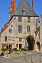 France,picturesque city of La Charite sur Loire in Bourgogne