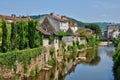 France, picturesque city of Saint Cere in Lot