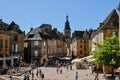 France, picturesque city of Sarlat la Caneda in Dordogne Royalty Free Stock Photo