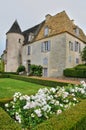 France, picturesque garden of Marqueyssac in Dordogne Royalty Free Stock Photo