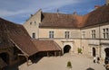 France, picturesque manor of Ango in Seine Maritime Royalty Free Stock Photo