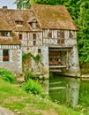 France, the picturesque mill of Ande in Normandie