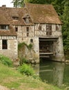 France, the picturesque mill of Ande in Normandie