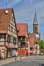 France, picturesque old village of Orschwiller Royalty Free Stock Photo