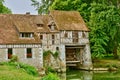 France, the picturesque mill of Ande in Normandie