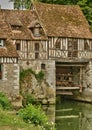 France, picturesque village of Ande in normandie