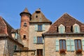 France, picturesque village of Bretenoux in Lot