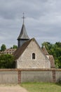 France, the picturesque village of Porte Joie Royalty Free Stock Photo