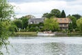 France, the picturesque village of Porte Joie Royalty Free Stock Photo