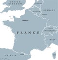 France political map