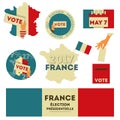 France presidential election Royalty Free Stock Photo