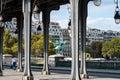 Pont de Bir-Hakeim over the Seine - Paris, France