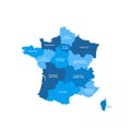 France Regions Map