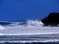 France, La Reunion, Indian Ocean, wave Royalty Free Stock Photo