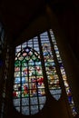 France Rouen Stained glass windows in St Joan of Arc Church  847487 Royalty Free Stock Photo