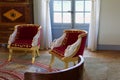 France Rueil-Malmaison Swan chairs  847618 Royalty Free Stock Photo