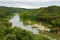 France's Gardon River Royalty Free Stock Photo