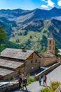 France. Saint Veran. The village of Saint-VÃÂ©ran