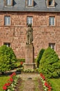 France, Sainte Odile monastery in Ottrott in Alsace Royalty Free Stock Photo