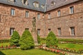 France, Sainte Odile monastery in Ottrott in Alsace Royalty Free Stock Photo
