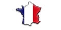 France State Flag Royalty Free Stock Photo