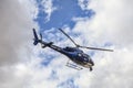 France Television's Helicopter Royalty Free Stock Photo