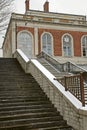 France tramway station Royalty Free Stock Photo