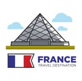 France travel destination landmark Louvre architecture sightseeing