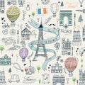France travel poster