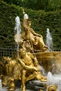 France, Triumphal arch grove in Versailles Palace park Royalty Free Stock Photo