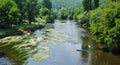 France Vezere river in Tursac Royalty Free Stock Photo