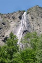 France - waterfall Alps Royalty Free Stock Photo