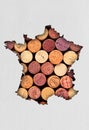 France wine concept Royalty Free Stock Photo