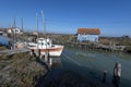 France, ÃÅ½le d`OlÃÂ©ron, popular tourist destination, French oyster farming sites Royalty Free Stock Photo