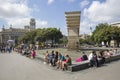 Francesc Macia Monument in Barcelona