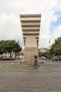 Francesc Macia monument in Catalonia Square Barcelona, Spain