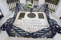 Francesco Baracca memorial, detail, world war