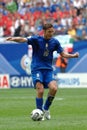 Francesco Totti in action during the match