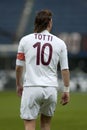 Francesco Totti during the match