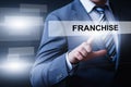 Franchise Marketing Brand Management Business Internet Technology Concept