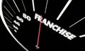 Franchise New Measure Success Speedometer