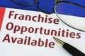 Franchise opportunities Royalty Free Stock Photo