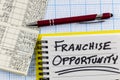 Franchise opportunity commerce marketing partner investment license